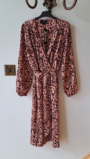 Leopard print dress