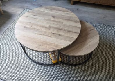 Nest of 2 Round Coffee Tables (Next)