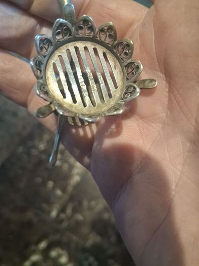 19th Century Sterling Silver Minature Tripod