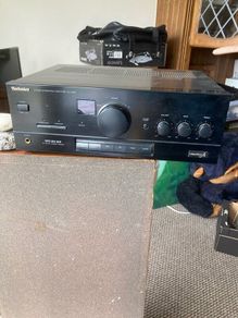 technics amp and cassette deck marantz cd player