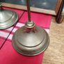Pair Brass Candlestands Image 4