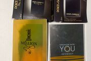 Armani paco Rabbane one million dolce gabbana parfum