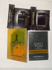 Armani paco Rabbane one million dolce gabbana parfum
