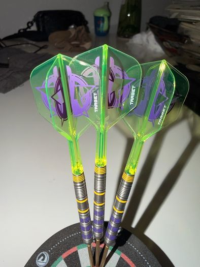 Target Luke Littler Loadout Darts 24g Swiss Point With K Flex Extras
