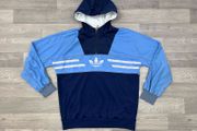 Vintage 90s Adidas Colorado Hoodie Sweatshirt Mens Medium Made In West Germany