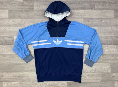 Vintage 90s Adidas Colorado Hoodie Sweatshirt Mens Medium Made In West Germany