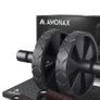 Convertible Ab Wheel Roller with Large Knee Mat for Core Abs Rollout Exercise, Double Wheel Set with Dual Fitness Strength Training Modes at Gym or Home Image 3