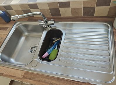 Blanco Kitchen Sink and A Half with Tap