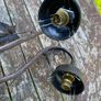 metal bronze style lamp Image 3