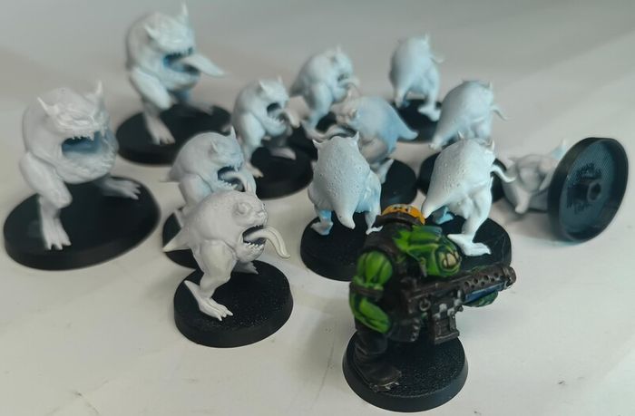 Ork Squiggoth herd