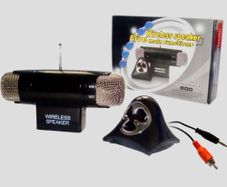 New Whitcom Wireless speaker Black with Fm Radio