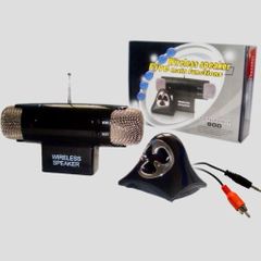 New Whitcom Wireless speaker Black with Fm Radio
