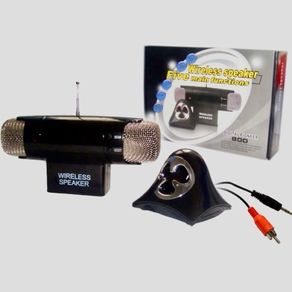 New Whitcom Wireless speaker Black with Fm Radio