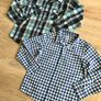 2 boys checkered shirts 6/7y Image 2
