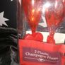 heart plastic glasses used ince like new Image 2