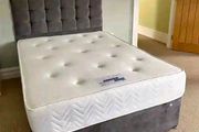 New Stylish single ,Double 4ft, 4ft6, King 5ft And 6ft Superking Sizes Divan Beds Instock. Drawers And Optional Tufted Mattresses Available. Free Delivery
