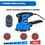 300W Random Orbital Electric Sander Machine with 21Pcs 125mm Sandpapers 120V/240V Strong Dust Collection Polisher by PROSTORMER Image 7