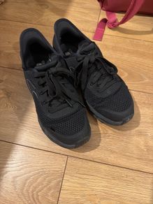 Black rubber shoes