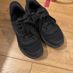 Black rubber shoes