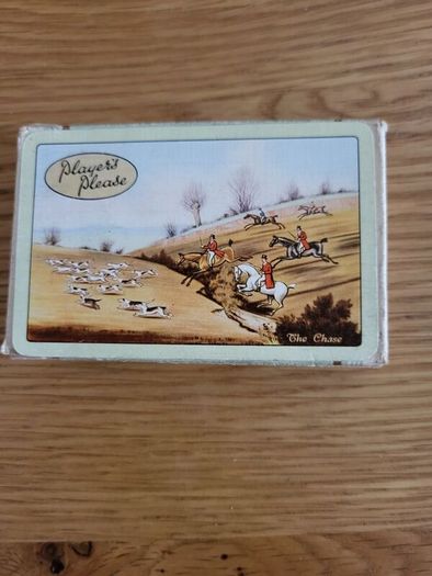 vintage the hunting playing cards
