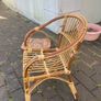 Child's cane bamboo chair Image 3