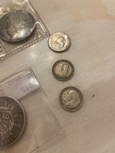 Selection of coins