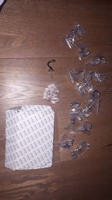 Curtain Tie Back Silver Wall hooks x 14
