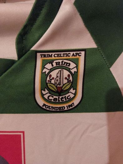 trim celtic afc jersey