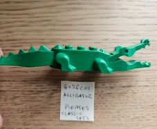 lego 6026c01 alligator, from old lego castle/medieval 5986, 6296, 6292