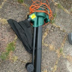 Leaf blower and garden vacuum cleaner