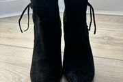 Carvela Black suede boots