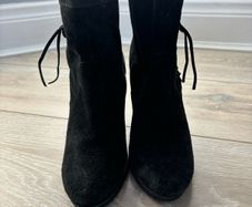 Carvela Black suede boots