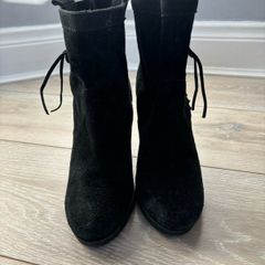 Carvela Black suede boots