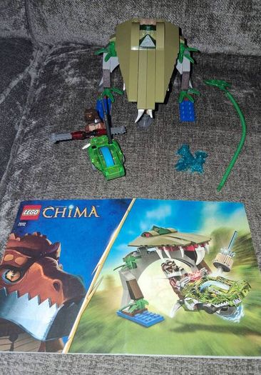 x2 Bundle - Lego Legends Of Chima Sets - 70111 & 70112 - With x2 Figures, x10 Trading Cards, x2 Power Up Speedors, Weapons, Instruction Manuel, Etc...