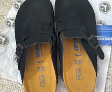 Birkenstock clogs / black / 39 / UK 6