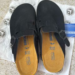 Birkenstock clogs / black / 39 / UK 6
