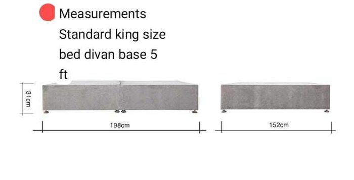 Faith And Ethan Bed Base (5ft)