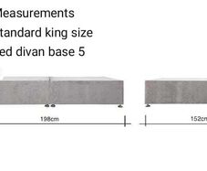 Faith And Ethan Bed Base (5ft)