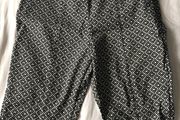 Black &amp; White Pattern Trousers BNWT