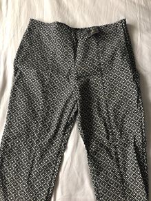 Black & White Pattern Trousers BNWT