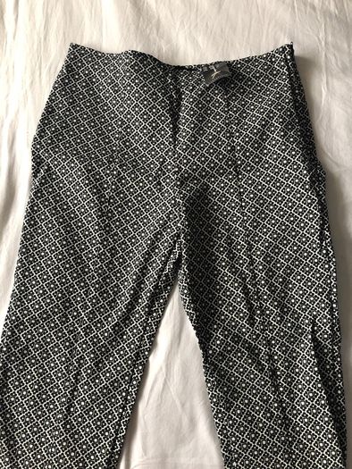 Black & White Pattern Trousers BNWT