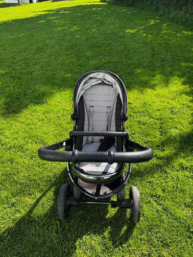 icandy peach all terrain travel system pram stroller buggy with carrycot rain cover