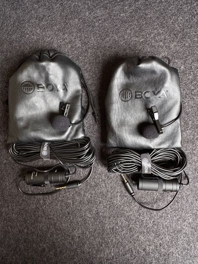 X2 Boya Bym1 Lav Mics
