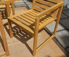 Outdoor Chair With Armrest (New - In Box)