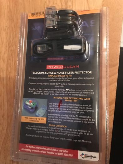 Landline Phone RJ-11 Surge Protector