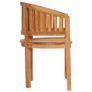 Banana Chairs 2 pcs Solid Teak Wood Image 3