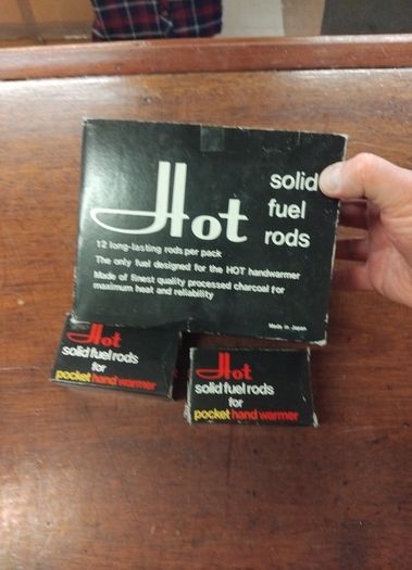 14 boxes of solid fuel rods