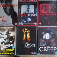 10 Horror DVDS