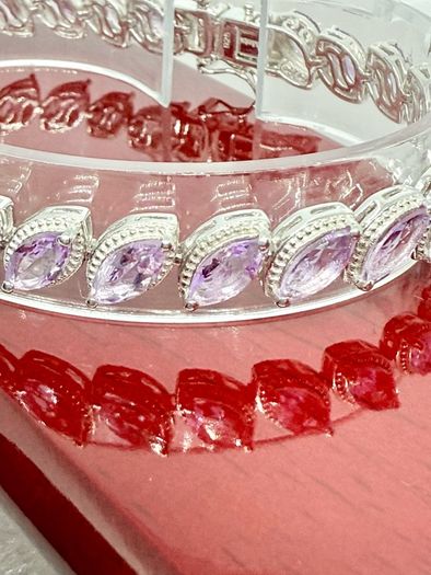 Moroccan Amethyst Cluster Bracelet