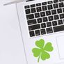 Four Leaf Clover Decal, Four Leaf Clover Sticker, Irish Decal, Four Leaf Shamrock, Lucky Sticker, Vinyl Decal, Phone, Car, Laptop Image 2